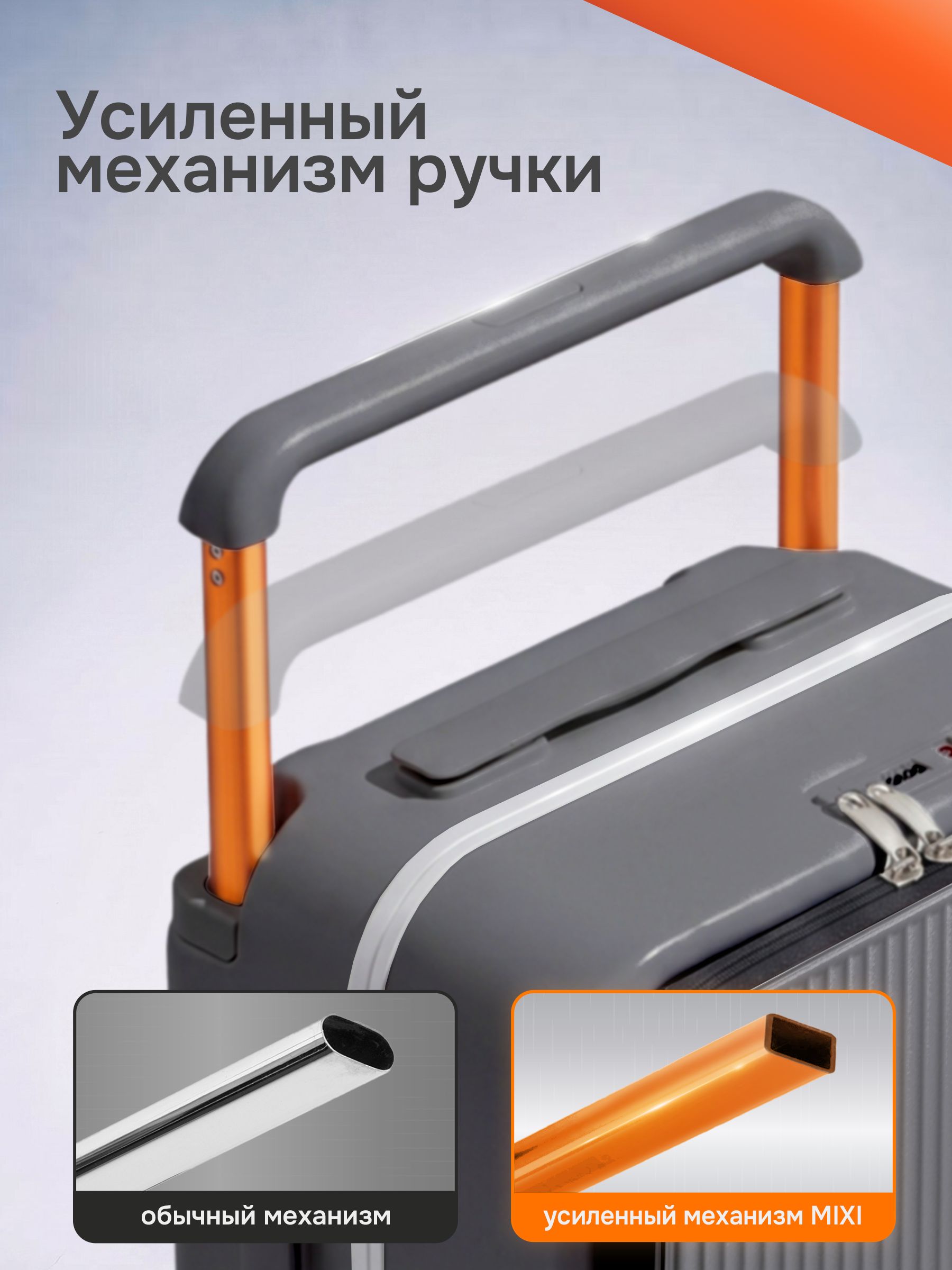 Чемодан MIXI - фото 6