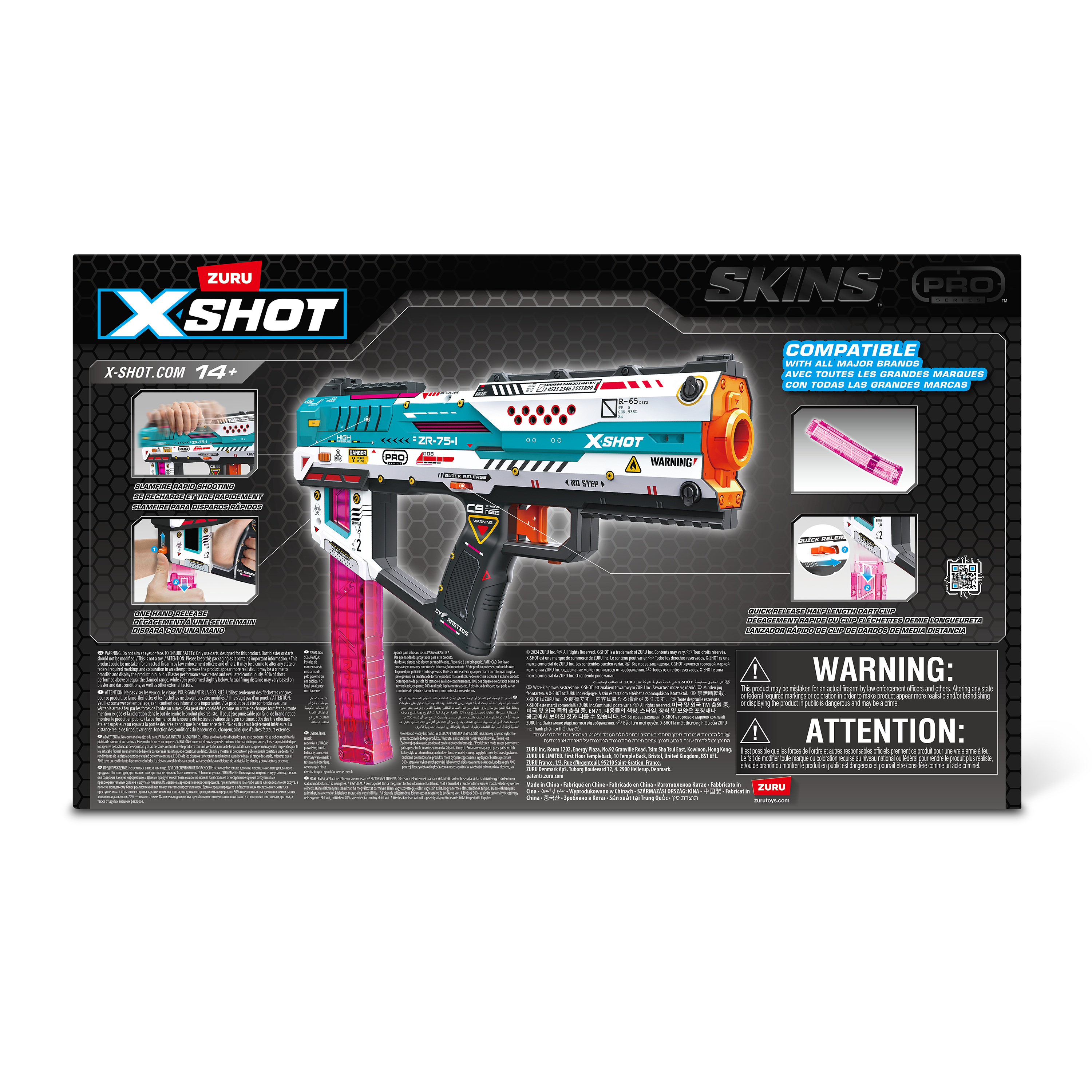 Набор Zuru XSHOT  Pro-Pistol - фото 12