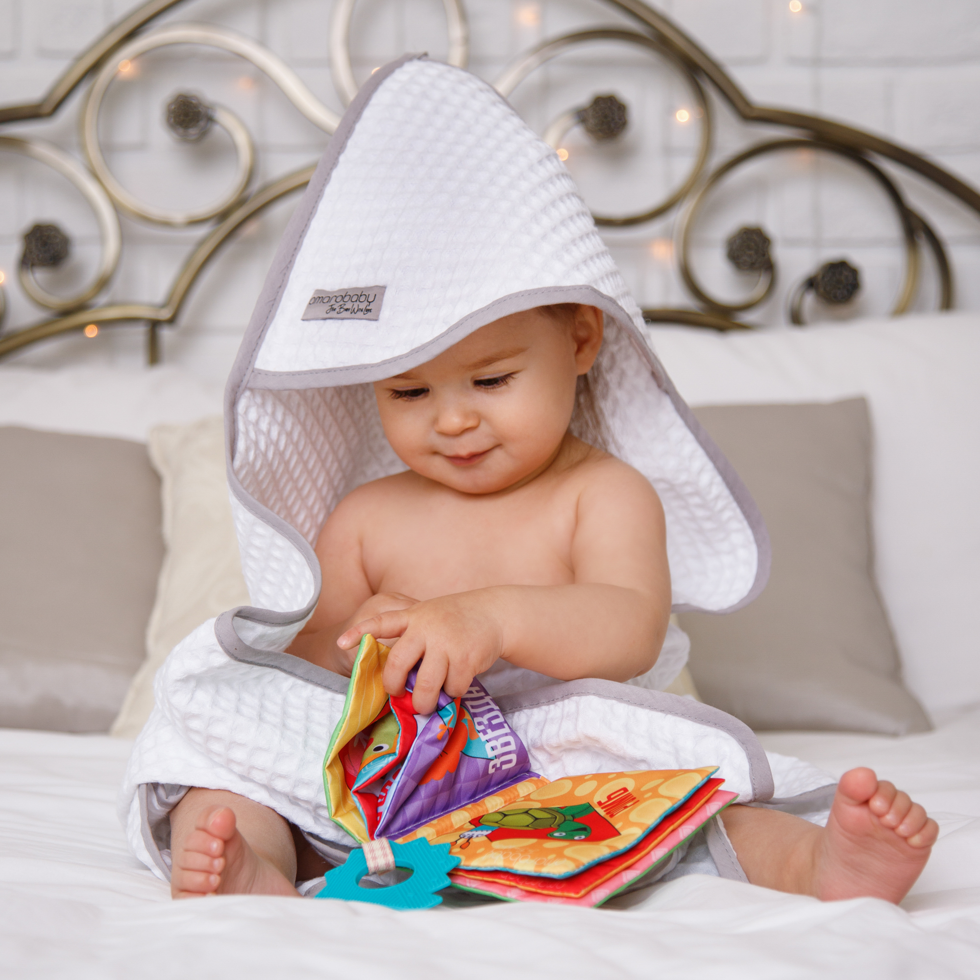 Прорезыватель Amarobaby Soft Book в ассортименте - фото 18