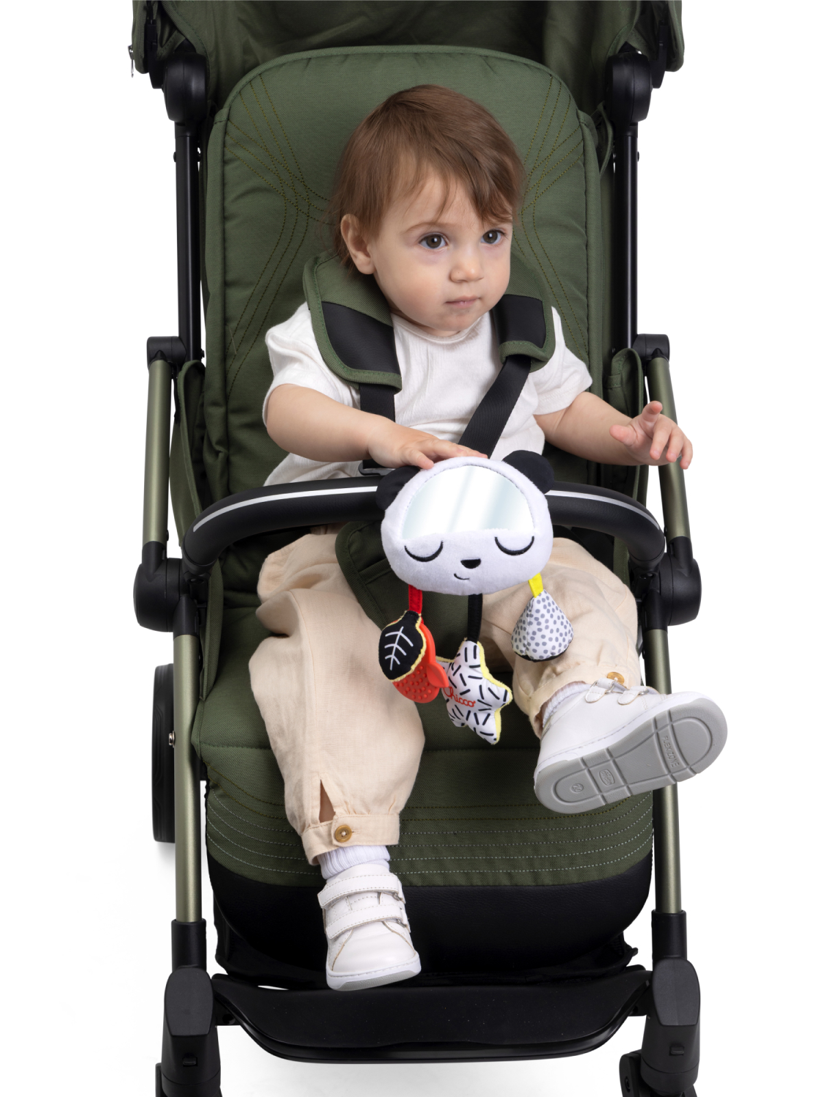 Игрушка Chicco подвеска Чёрно-белые игрушки - фото 3