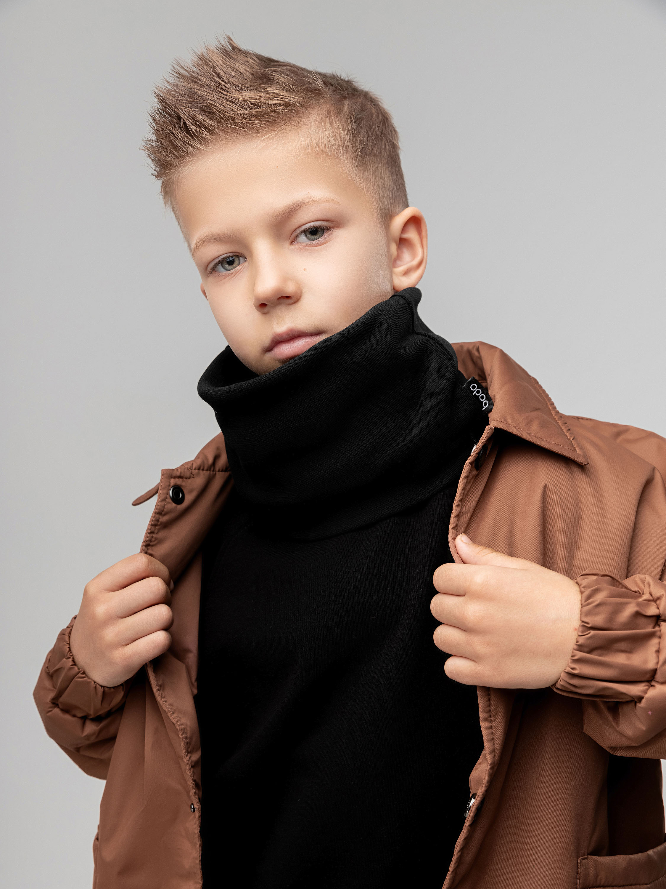 Снуд Bodo 12-138M_черный - фото 2