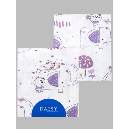 Пеленки бязь Daisy 2шт 75х120
