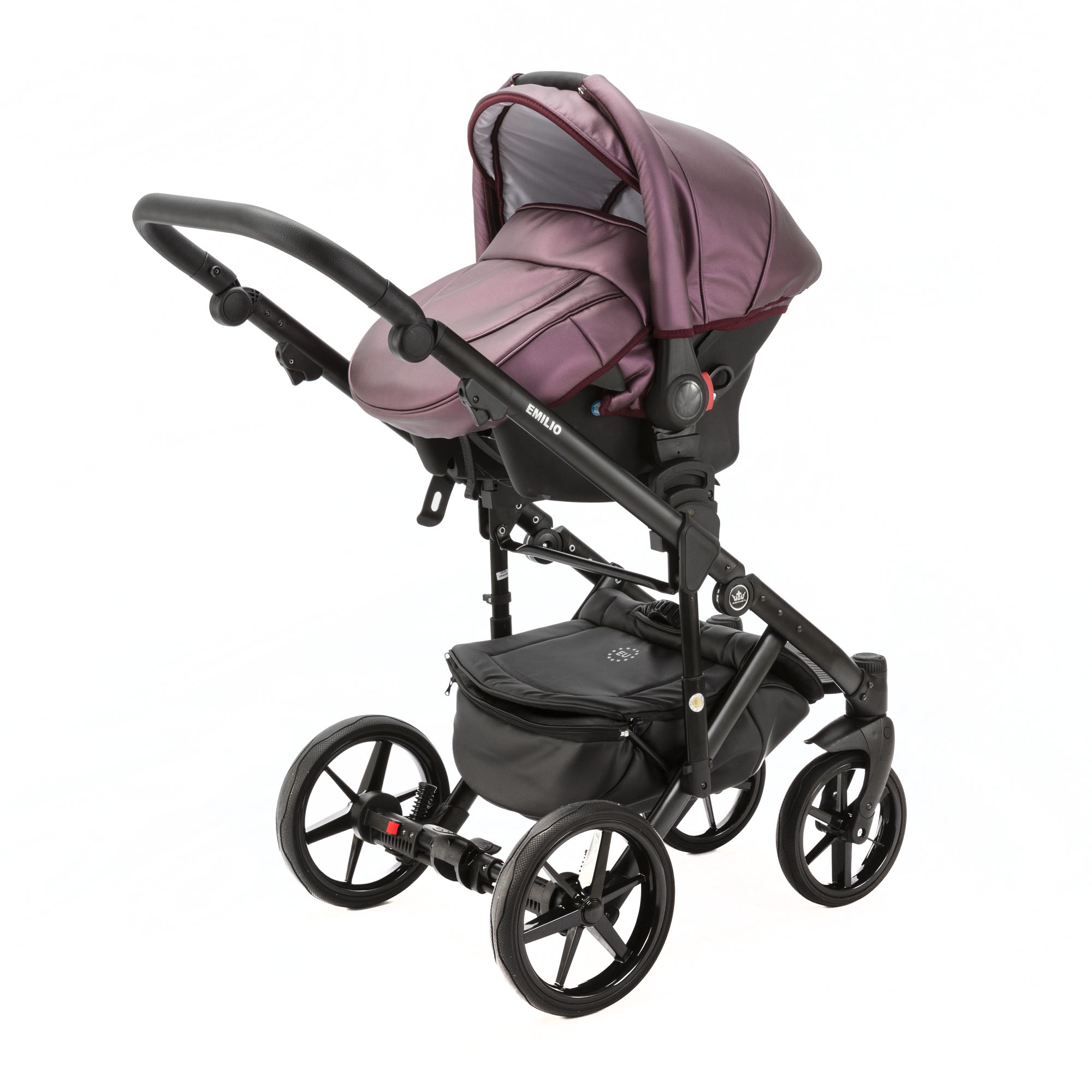 Коляска 3в1 Adamex Emilio Deluxe - фото 5