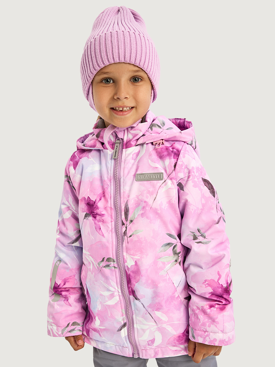 Костюм NIKASTYLE 7м3226 розовый/светло-серый - фото 5