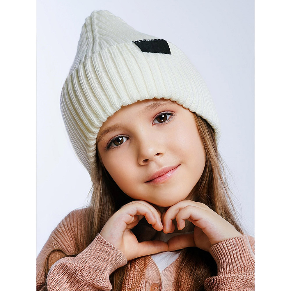 Шапка ПриКиндер G-Sp231329 Цвет: Молоко - фото 1