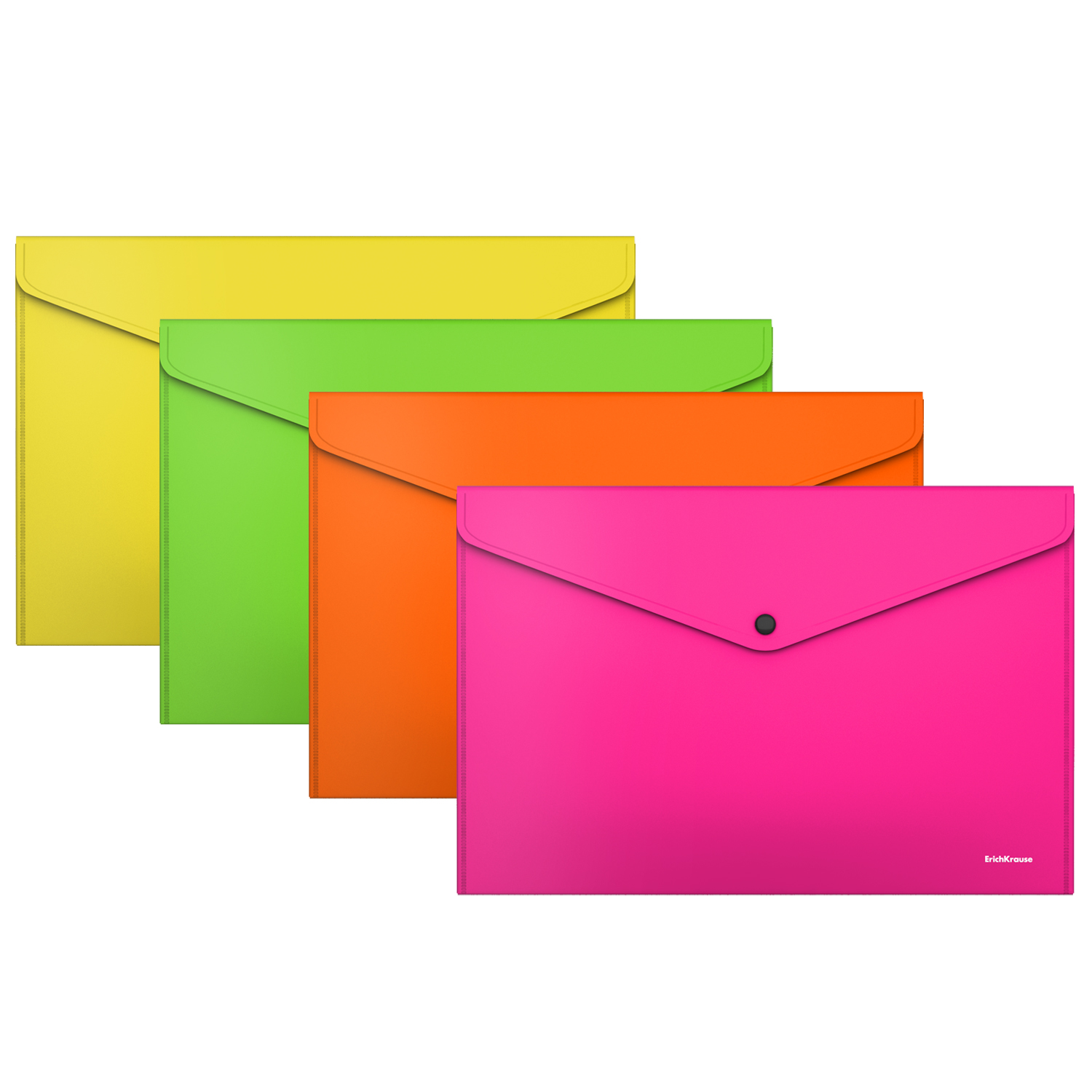 Папка-конверт ErichKrause А4 в ассортименте - фото 1