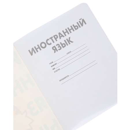 Тетрадь Erhaft 48 лист. (Иностранный язык)