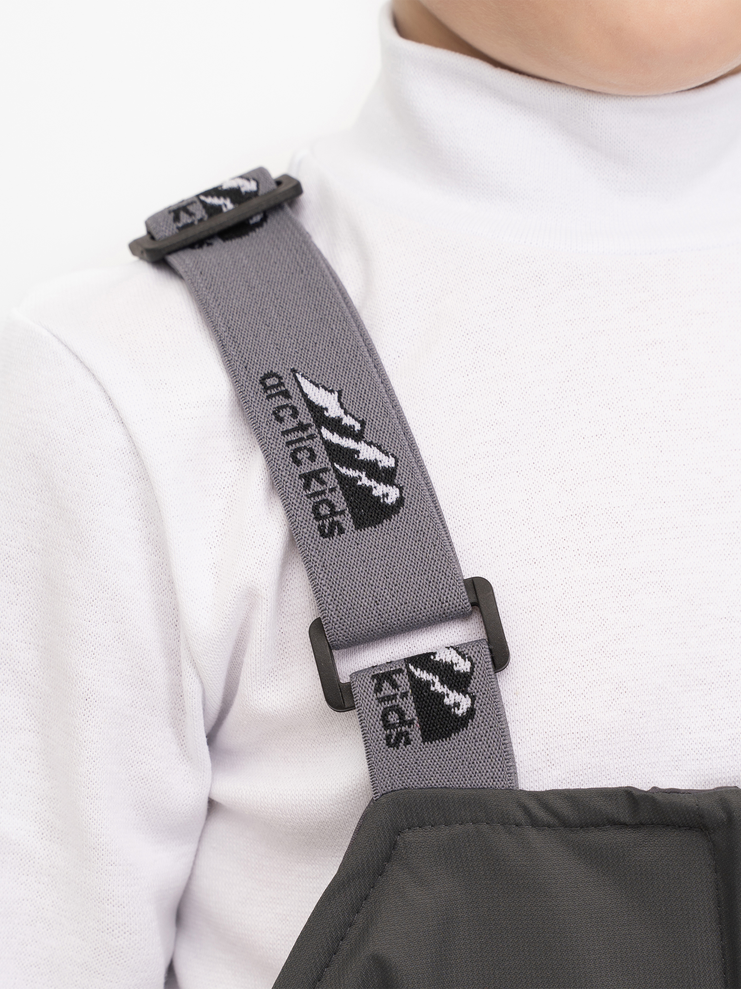 Полукомбинезон Arctic kids 60-013 серый - фото 3