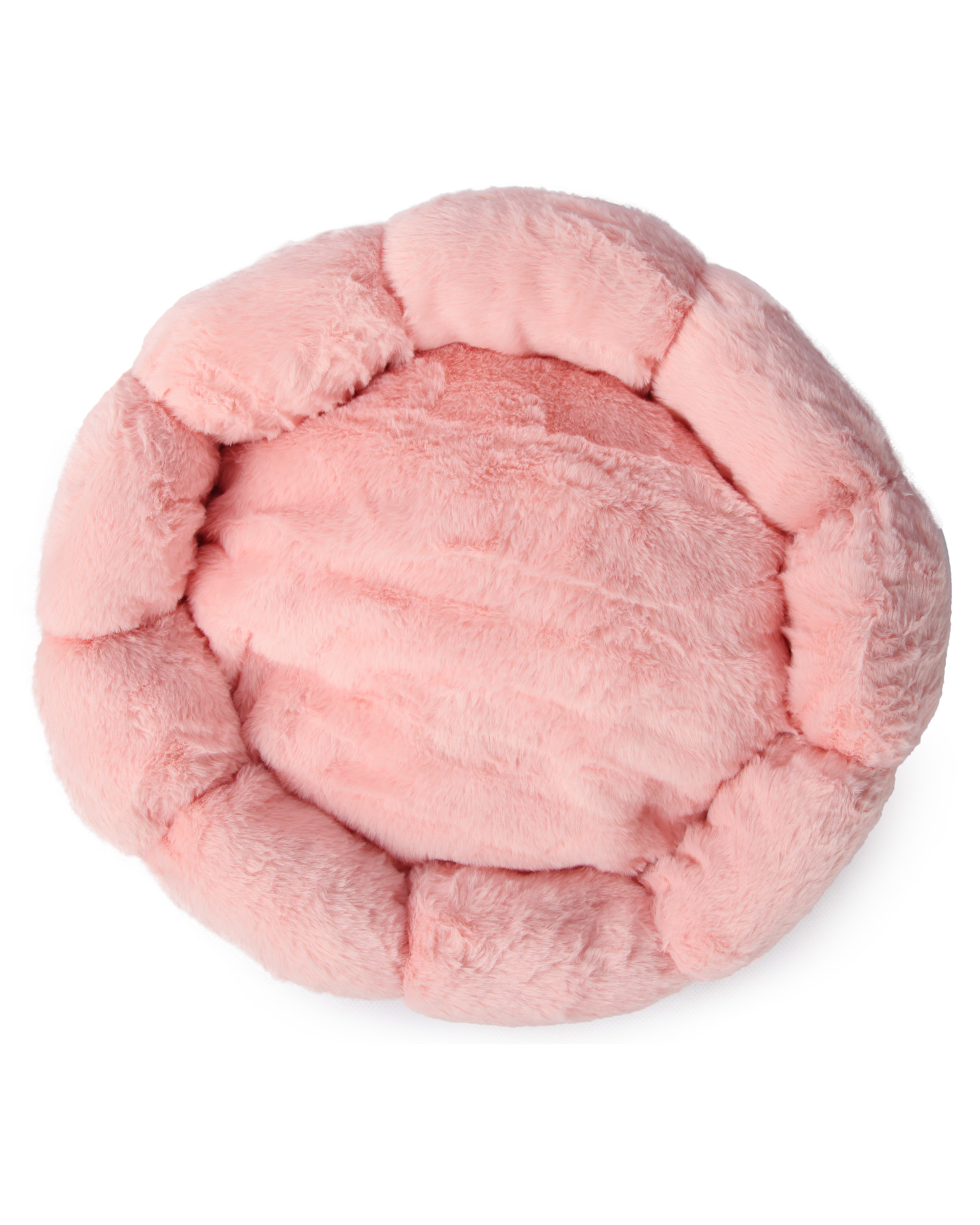 Лежанка для животного с бортиками Barbaks Цветочек круглый S 45*45*12см - фото 3