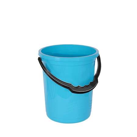 Ведро elfplast хозяйственное Волна 12 л 29.2х28.1 см голубой