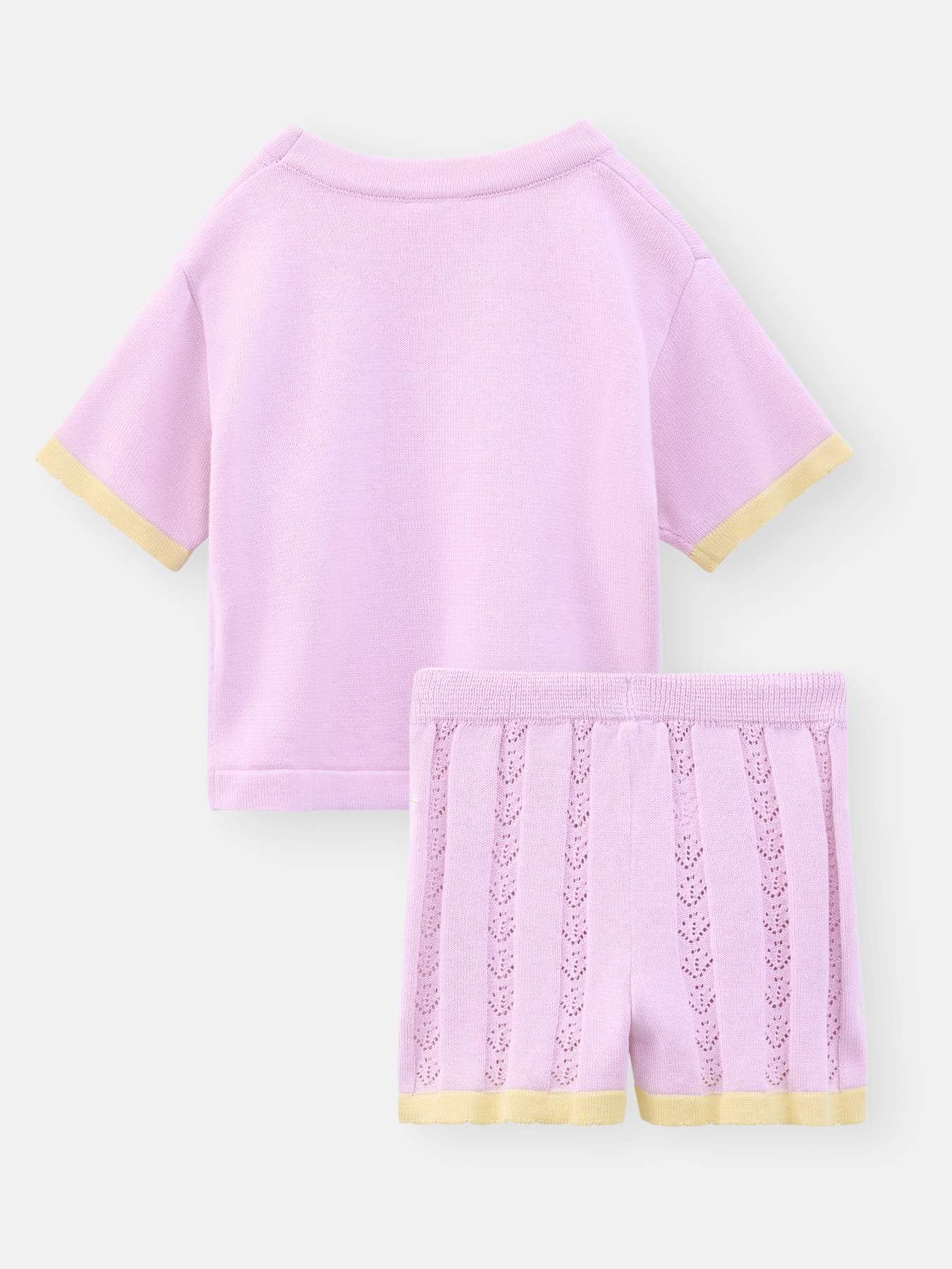 Футболка и шорты Happy Baby 88684-0_lilac - фото 3