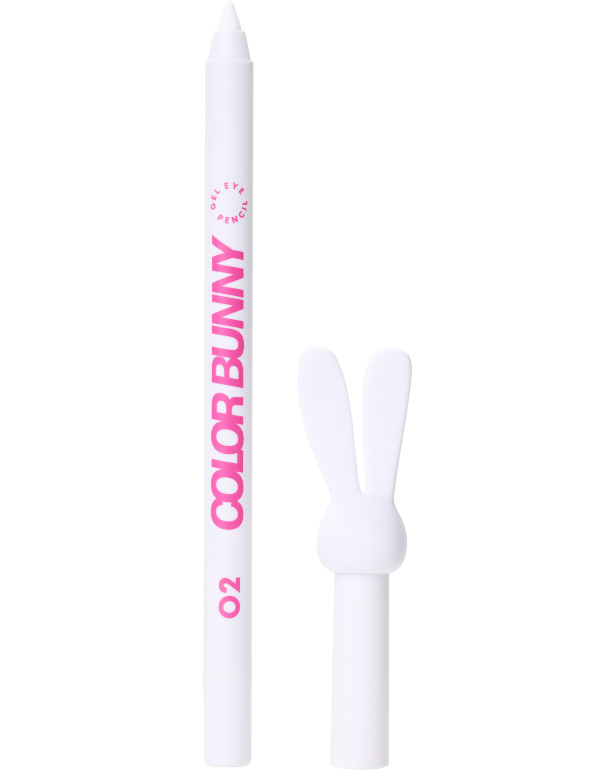 Карандаш для глаз Love Generation Color Bunny гелевый, стойкий, насыщенный, тон 02 белый, 1,3 г - фото 1