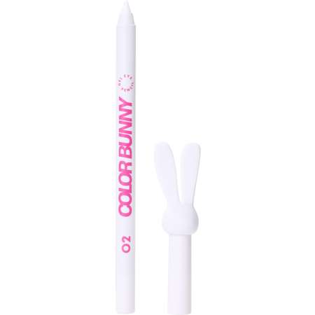 Карандаш для глаз Love Generation Color Bunny гелевый, стойкий, насыщенный, тон 02 белый, 1,3 г