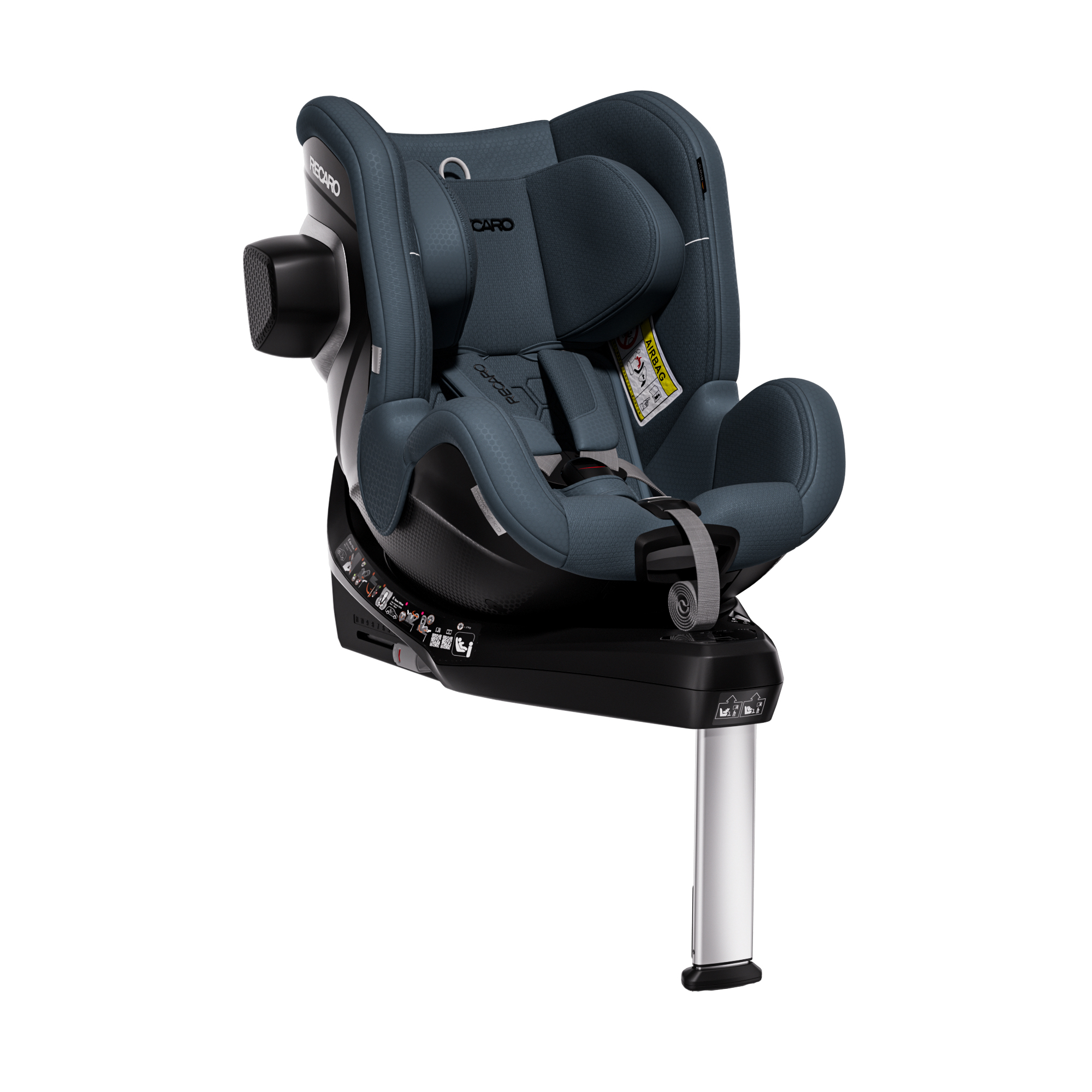 Автокресло Recaro Toron 1 Kid Isofix 0+/1 (0-18 кг) серый - фото 2
