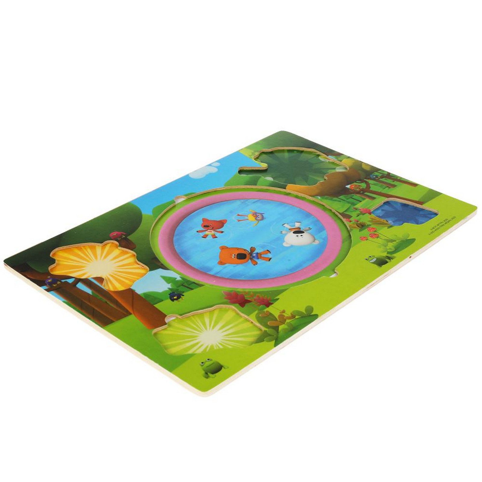 Настольная игра Лесная мастерская Индейцы и ковбои Ми ми мишки - фото 3