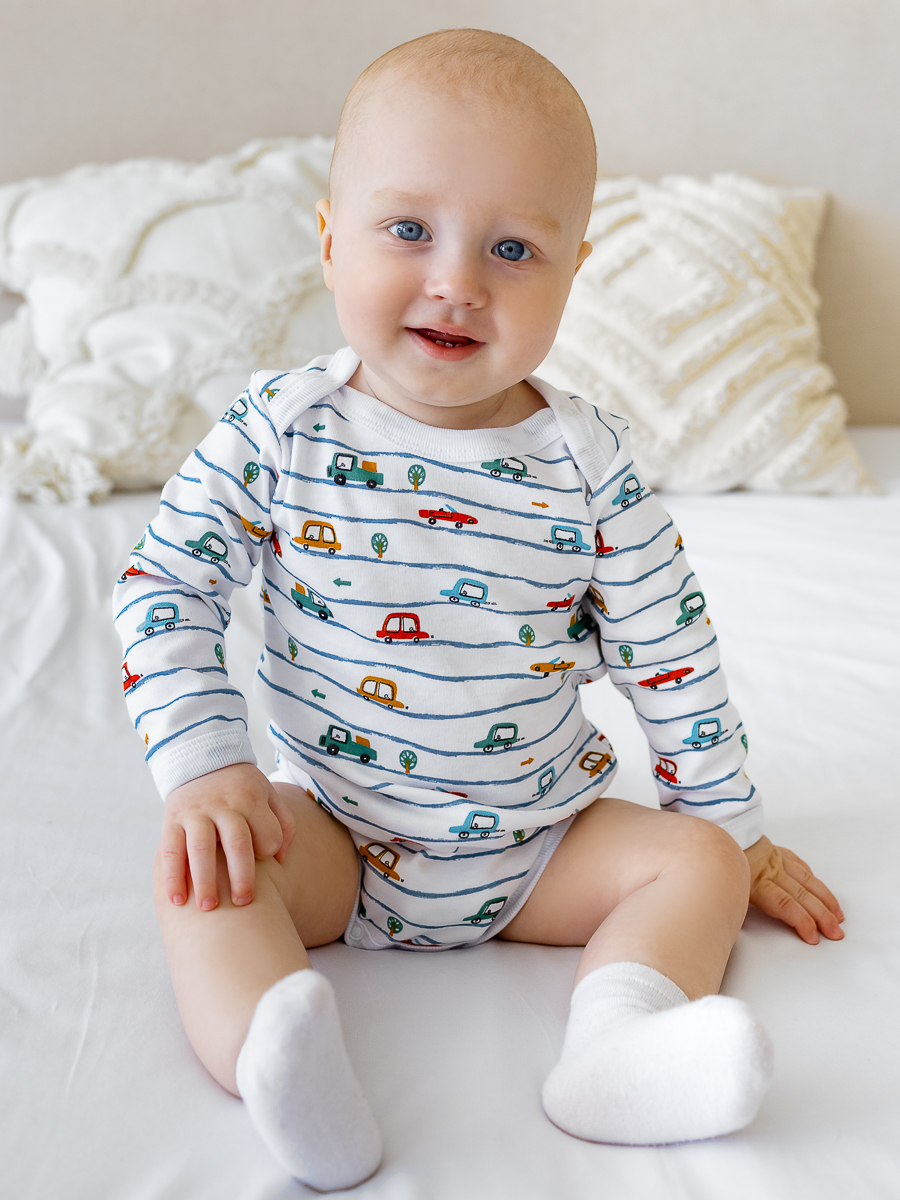 Боди 4 шт MintKids М94-4/10532 - фото 9