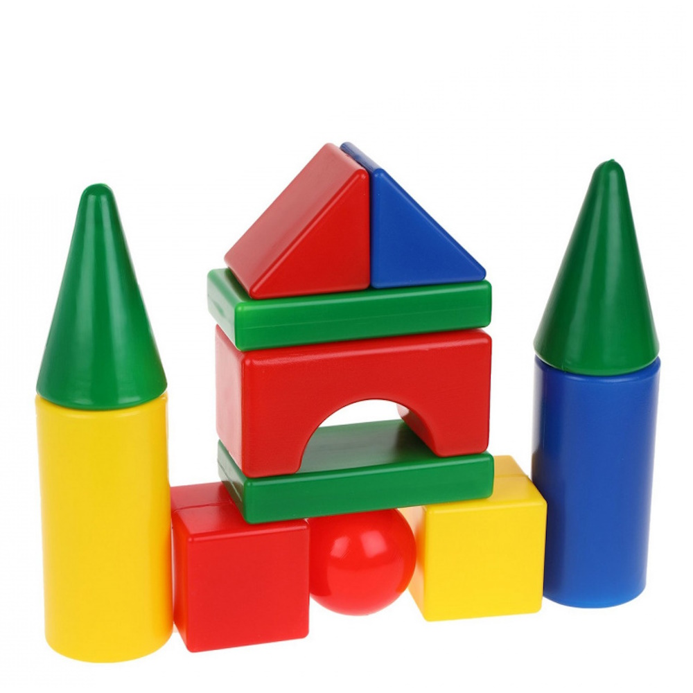 Конструктор Десятое королевство Строительный набор мягкий 15 дет. - фото 1