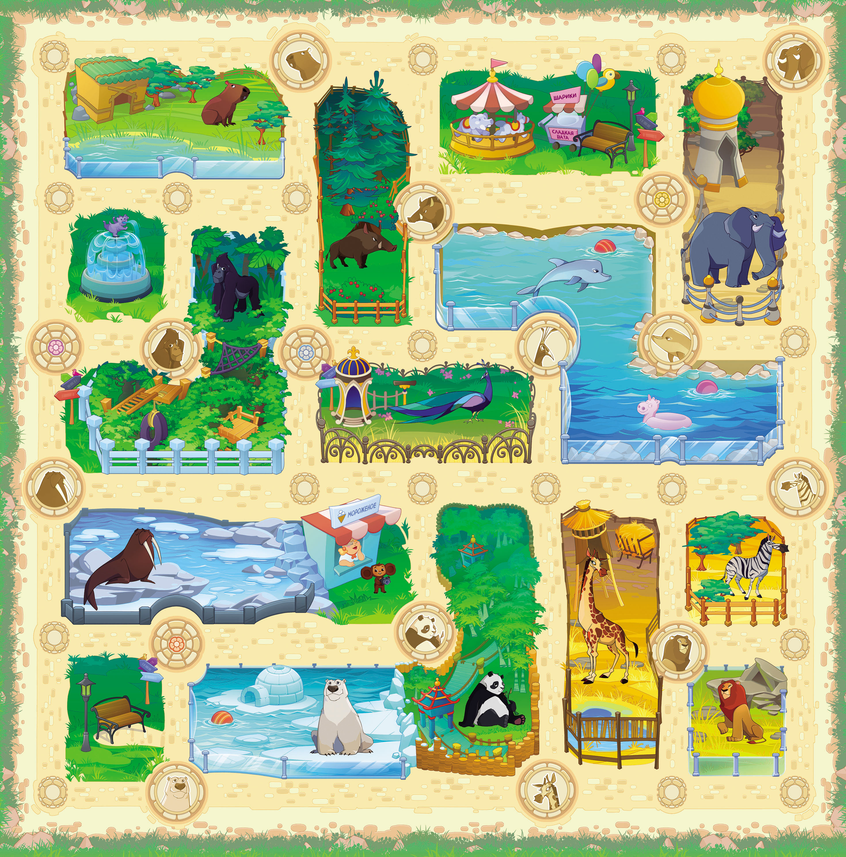 Настольная игра Hobby World Зоопарк - фото 3