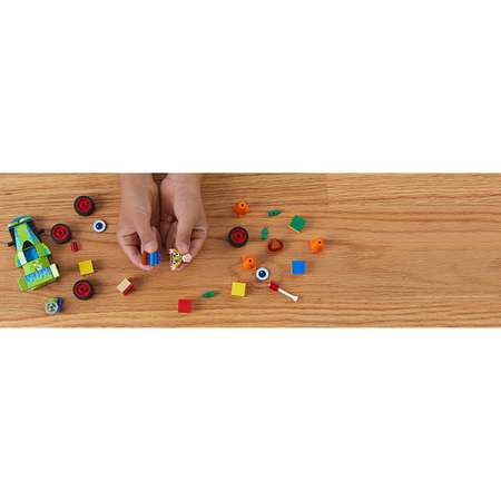Конструктор LEGO 4+ Вуди на машине блочный