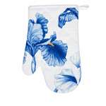 Рукавица кухонная Русский дом Ирисы 18*28см