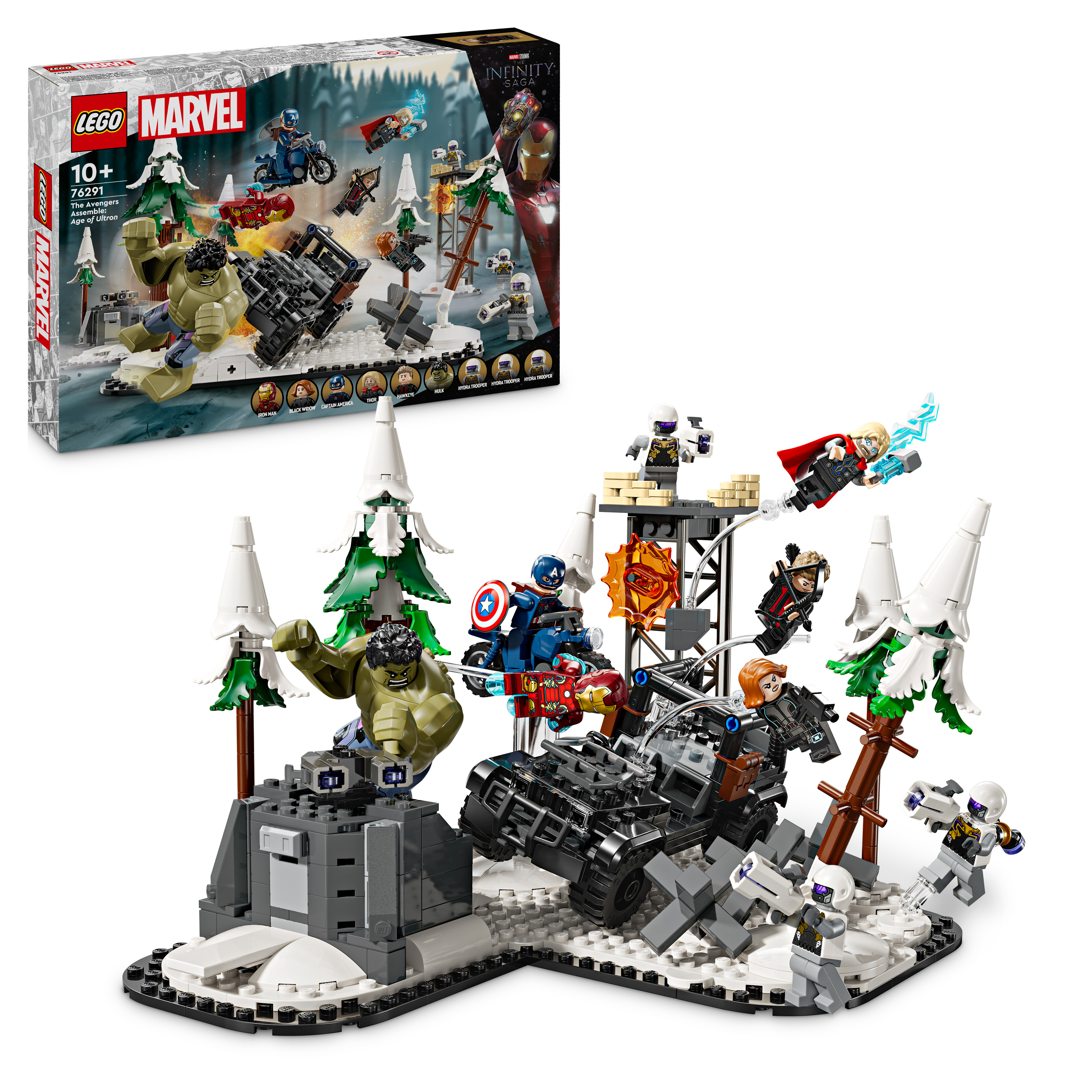 Конструктор LEGO Marvel Super Heroes Мстители Эра Альтрона - фото 1