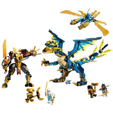 Конструктор LEGO NINJAGO Dragon vs The Empress Mech блочный