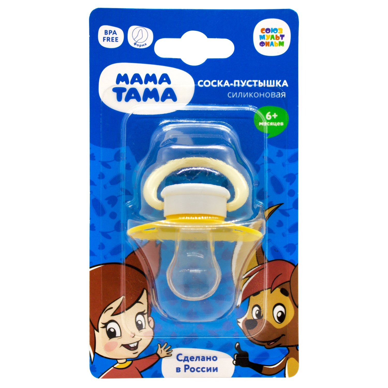 Пустышка Мама Тама анатомическая от 6 мес. - фото 2