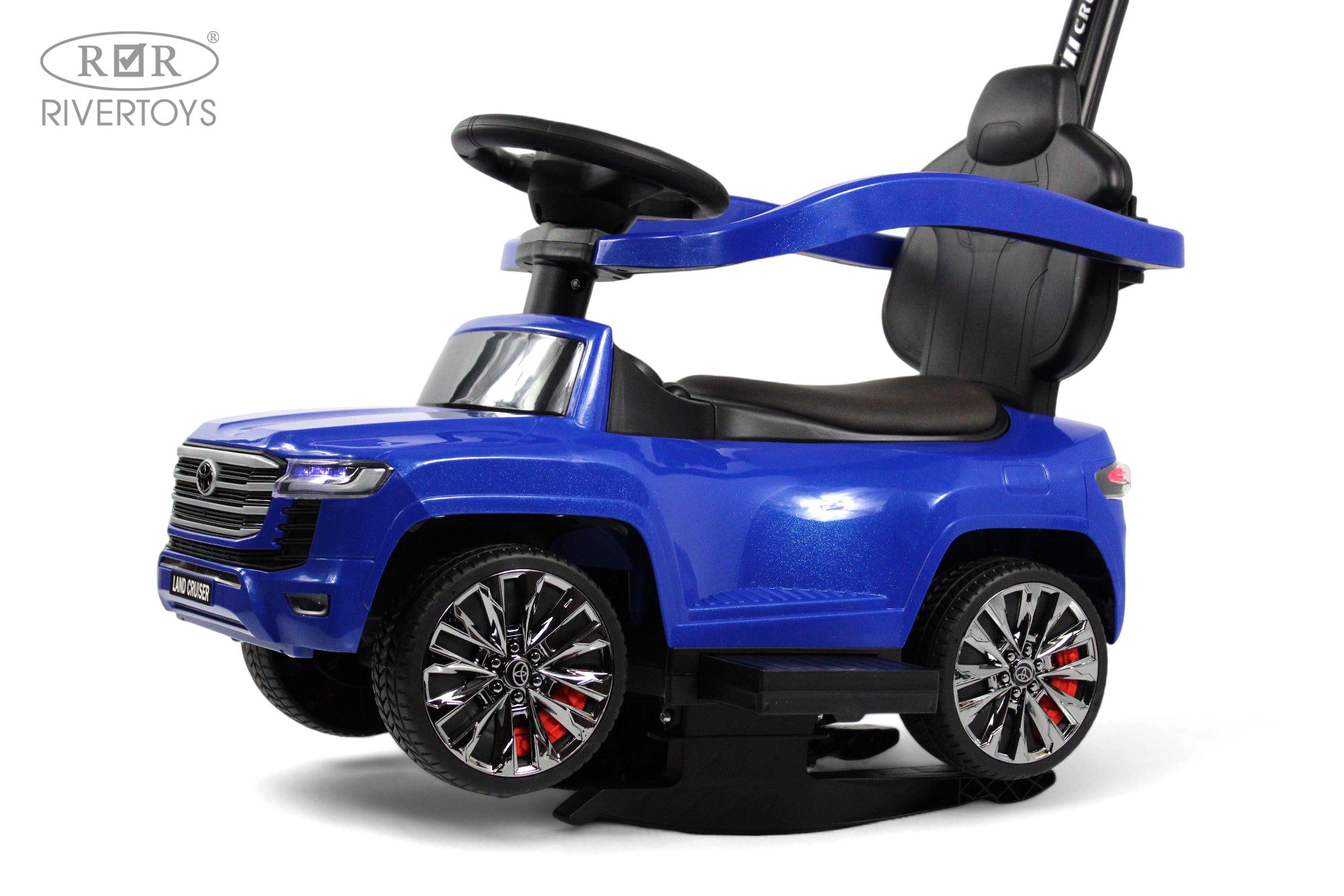 Электромобиль RIVERTOYS Toyota Z002ZZ-A-BLUE С пультом ДУ - фото 4