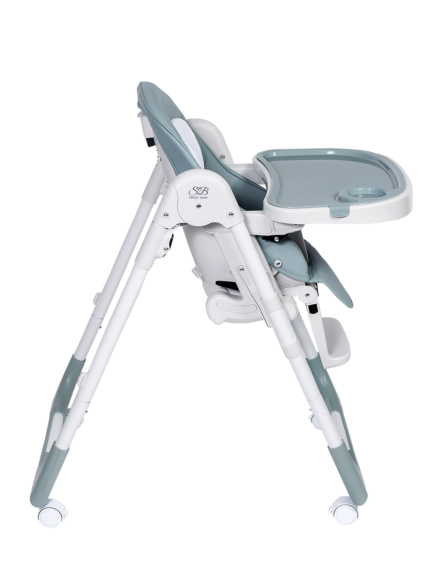 Стульчик для кормления Sweet Baby City Light Green зеленый - фото 15