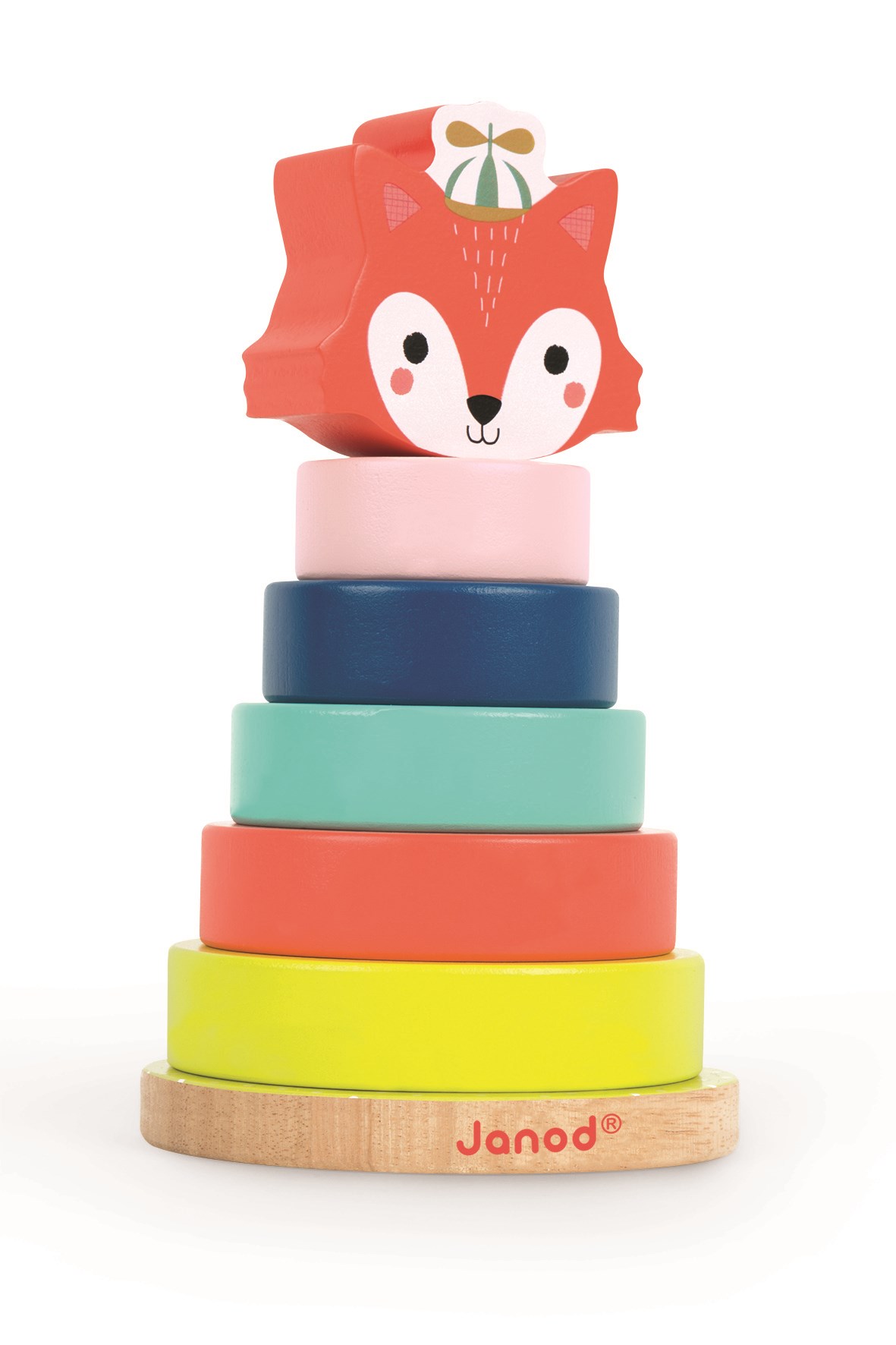 Игрушка Janod пирамидка - фото 5