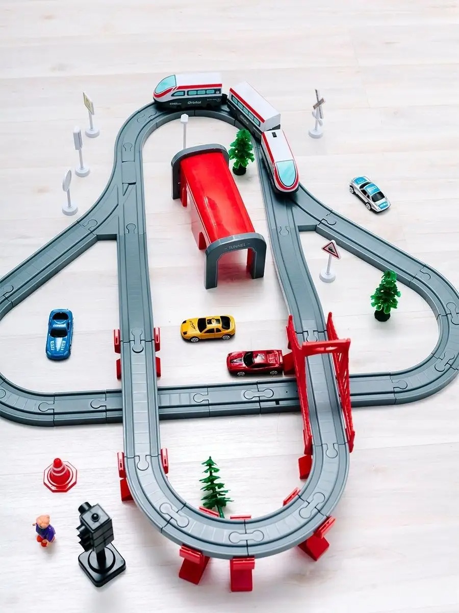 Набор железнодорожный Givito G201-010 - фото 3