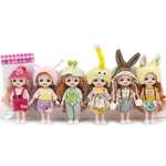 Кукла модельная . высота 16 см в ассортименте