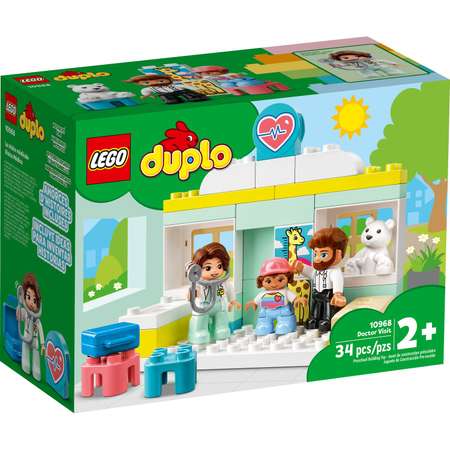 Конструктор LEGO DUPLO Town Поход к врачу блочный