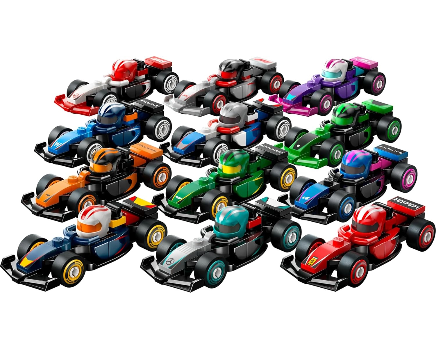 Конструктор LEGO Minifigures Минифигурки F1 29 дет. - фото 2