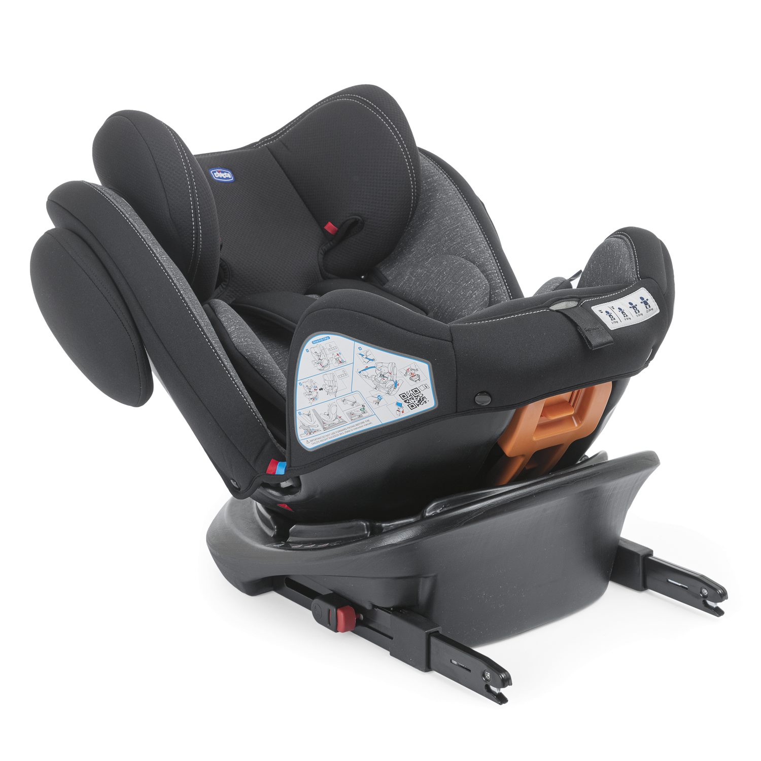 Автокресло Chicco Unico Plus Ombra 0+/1/2/3 (0-36 кг) - фото 3