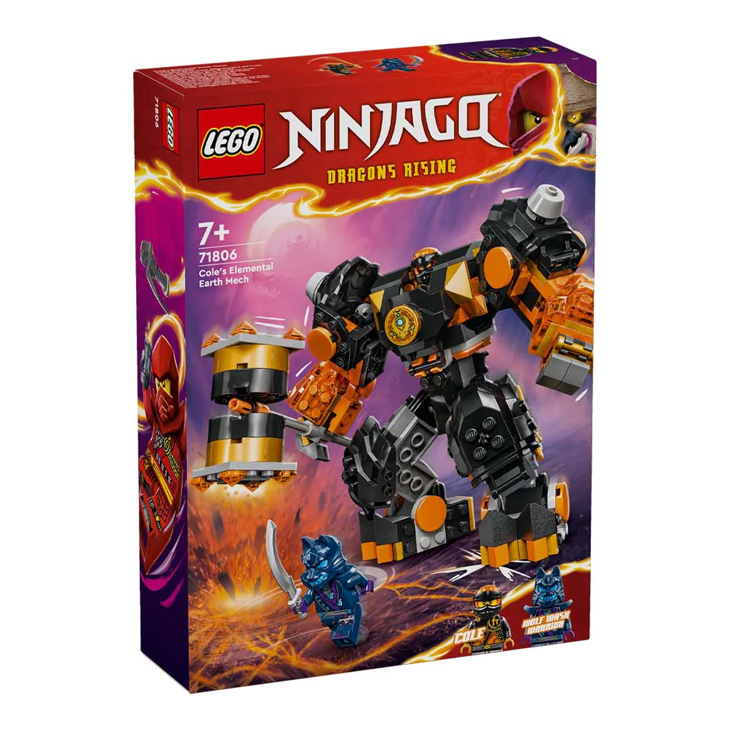 Конструктор LEGO NINJAGO Боевой робот Коула - фото 2