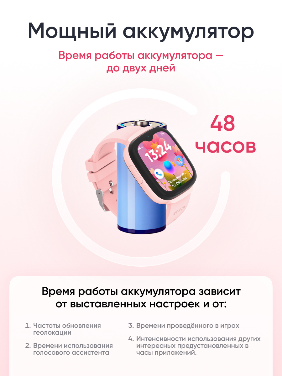 Детские смарт-часы ELARI KidGram Watch 4G - фото 6