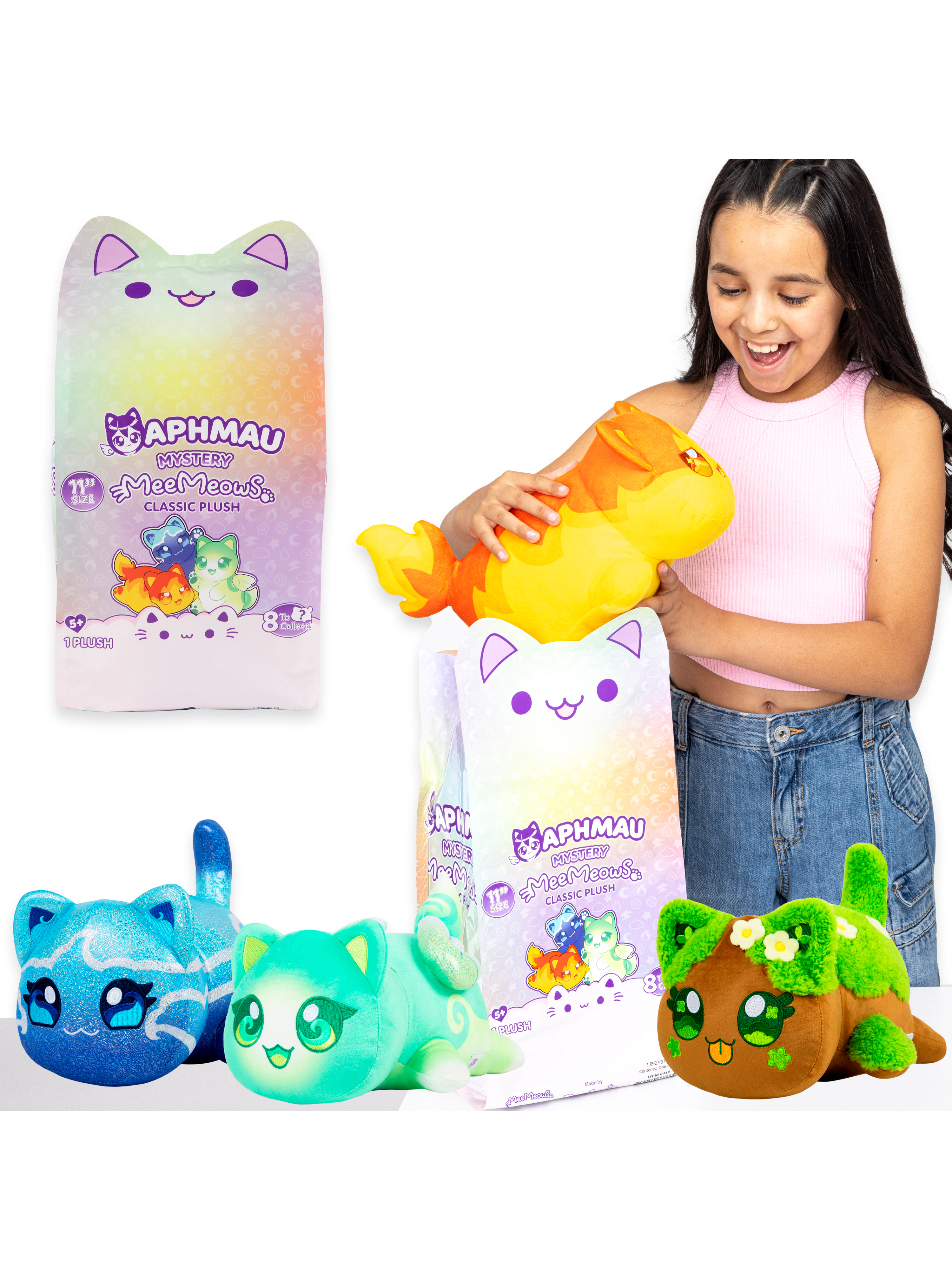 Мягкая игрушка APHMAU MeeMeow Сюрприз серия Стихии - фото 16