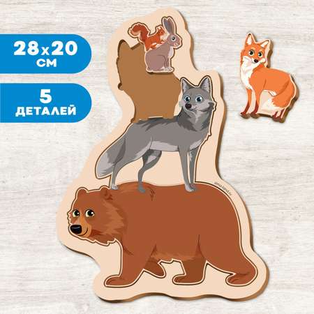 Игрушка Лесная мастерская рамка-вкладыш