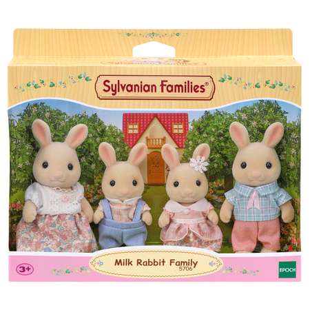 Фигурка Sylvanian Families Семья молочных кроликов