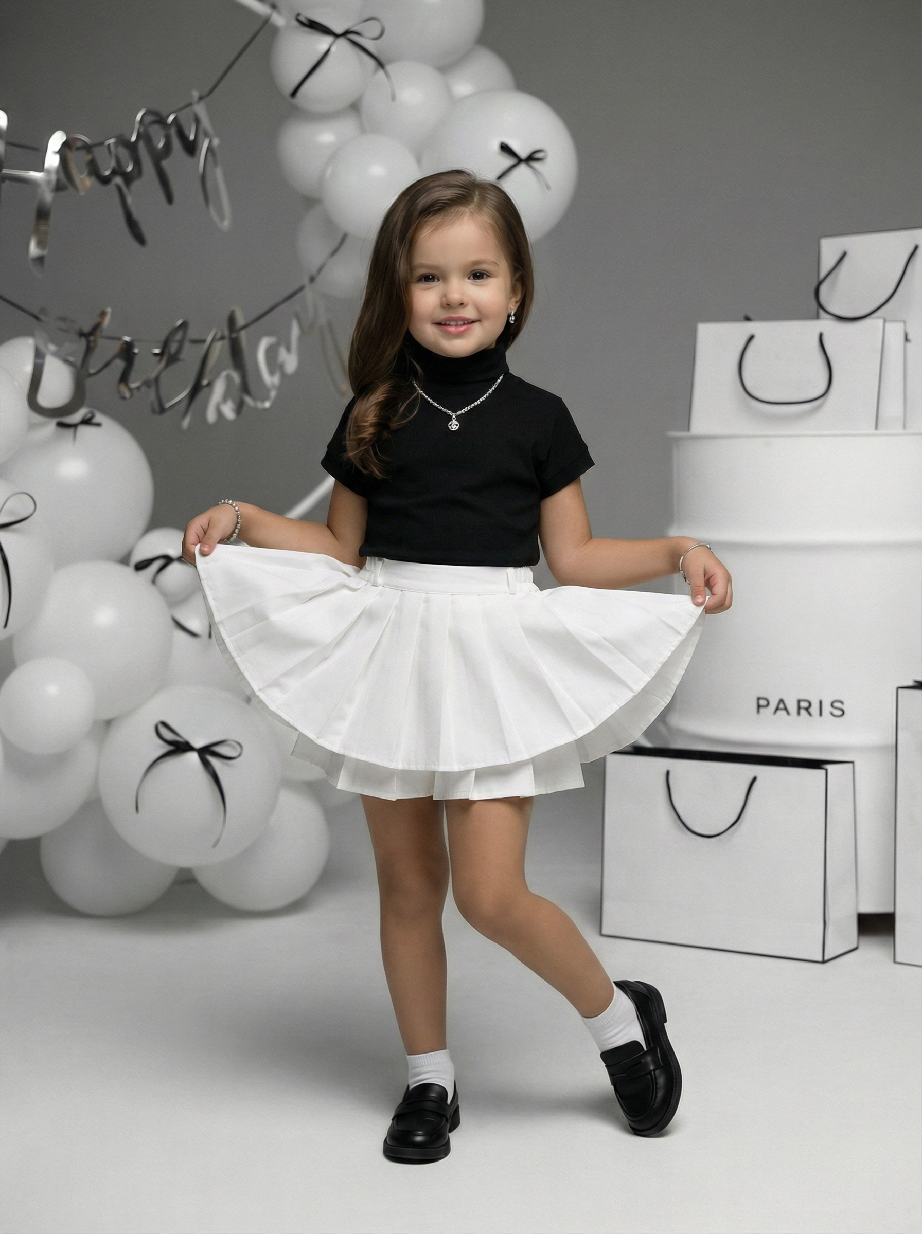 Костюм Artcher Костюм001Черно-белый - фото 7