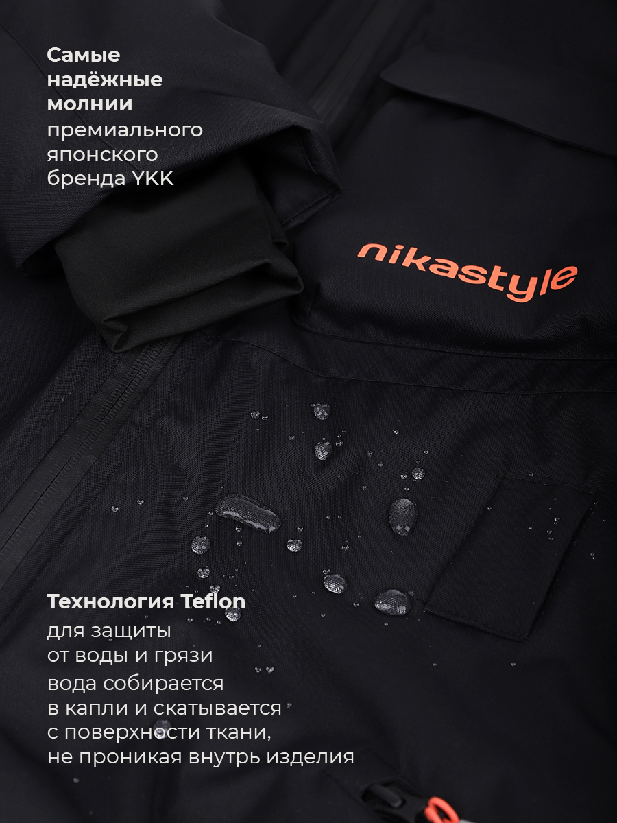 Комбинезон NIKASTYLE 8з2126 черный - фото 9