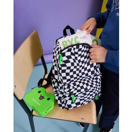 Ланч-бокс Munaby Frog 2 сектора с приборами