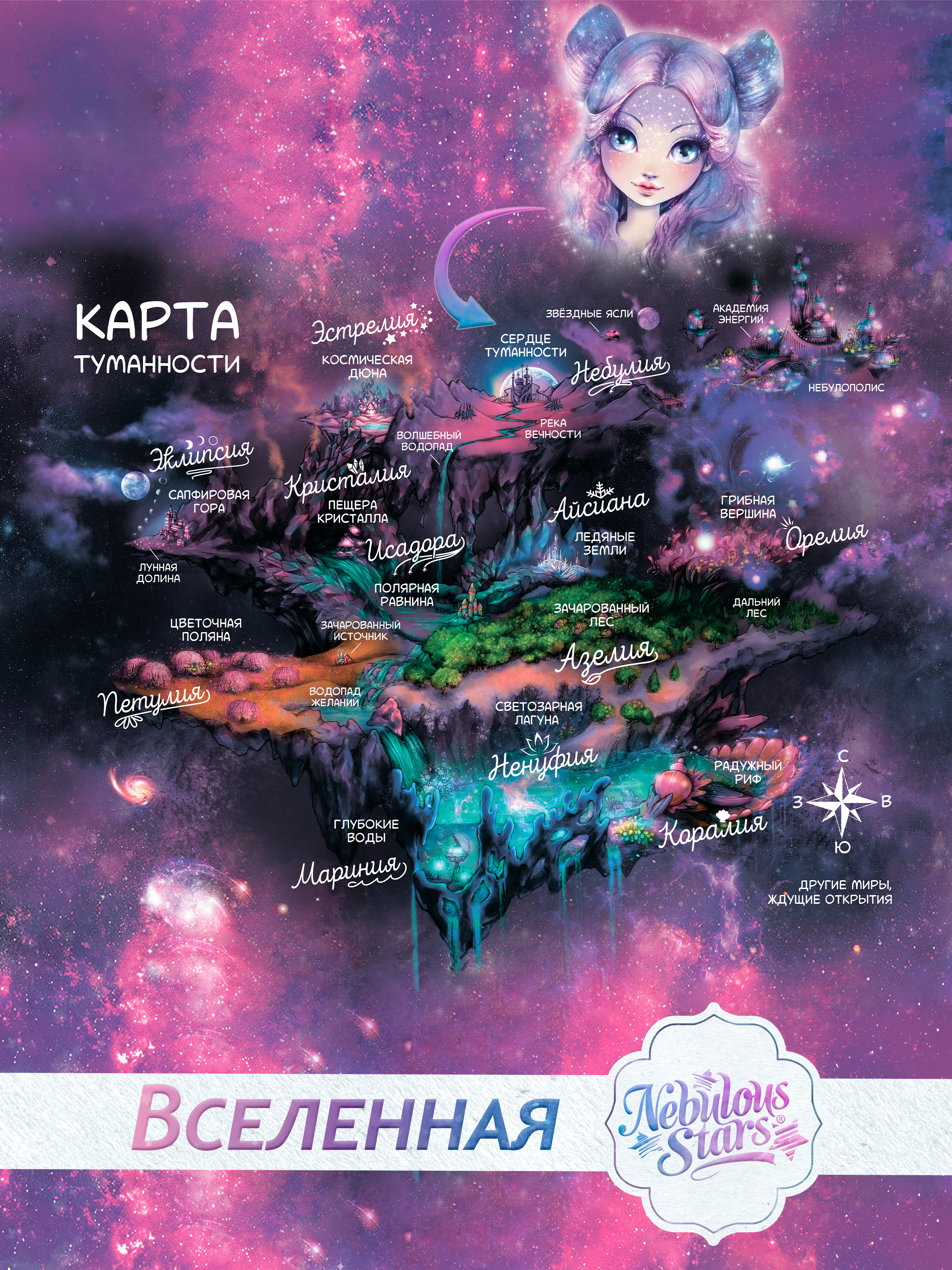 Книга для девочек Nebulous Stars Небулия и загадочная падающая звезда - фото 11
