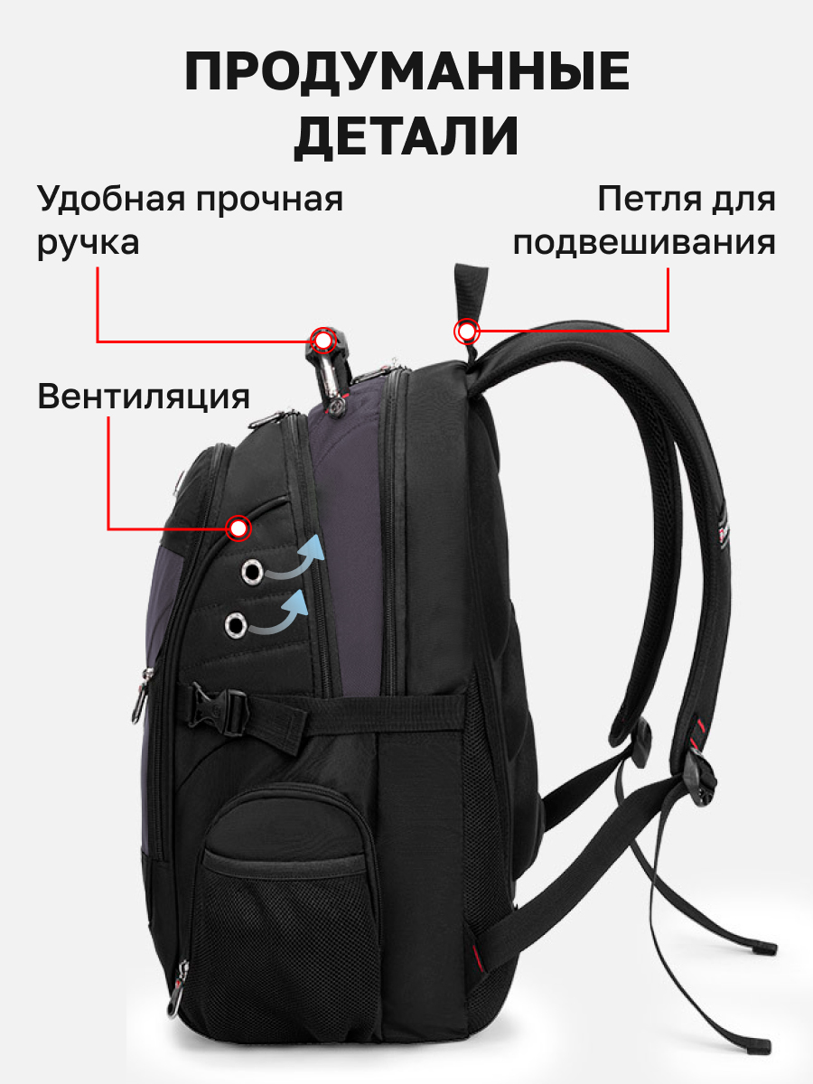 Рюкзак LUXMAN Airflow в ассортименте - фото 5