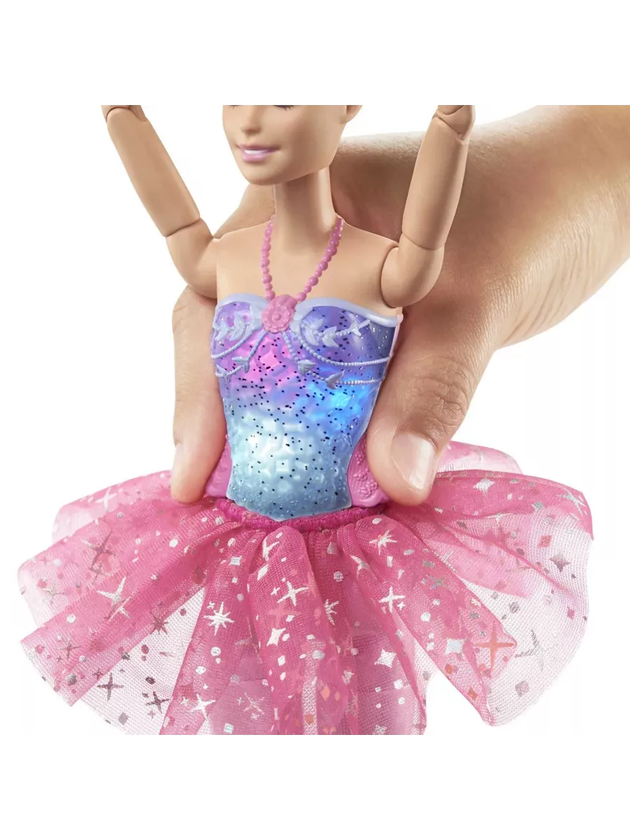 Кукла модельная Barbie Dreamtopia Балерина Magic Lights Doll 113095 - фото 6
