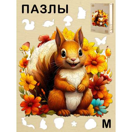 Пазл Белоснежка деревянный