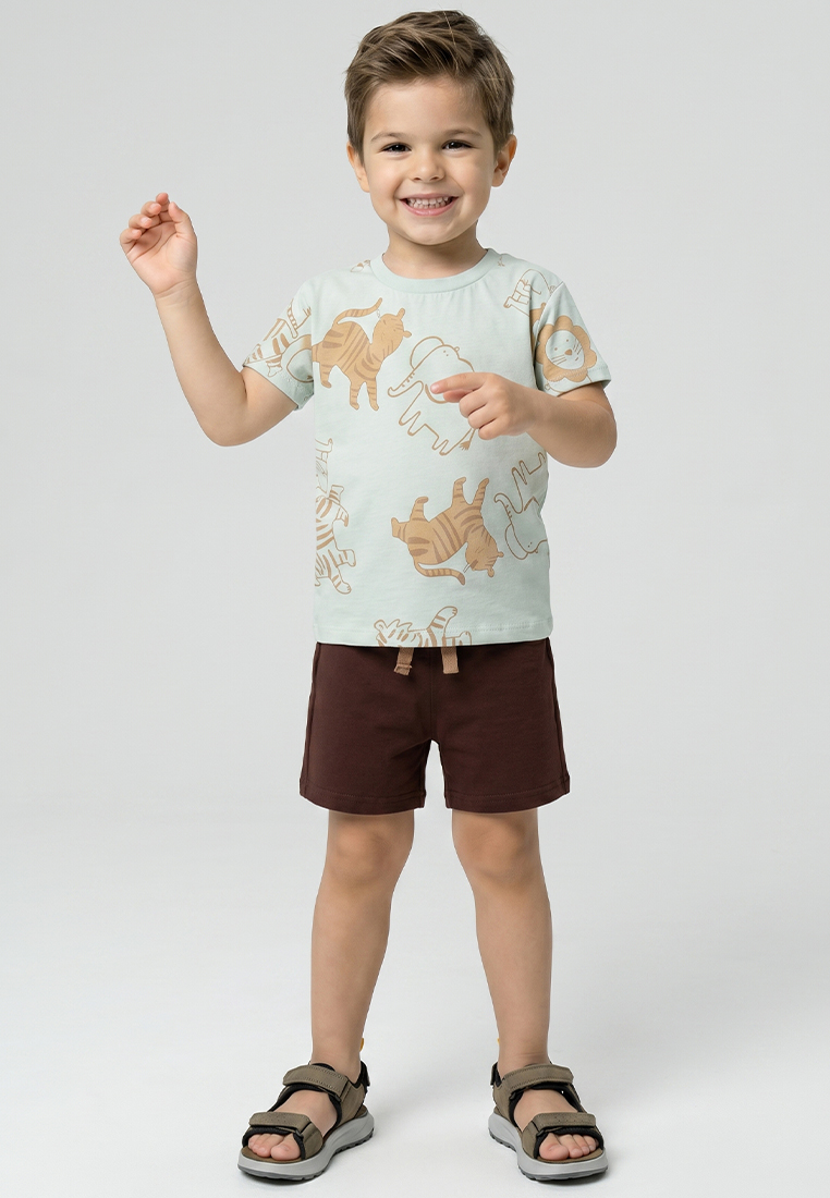 Изображение товара Костюм летний для мальчика YOULALA 116 из 100%-го хлопка