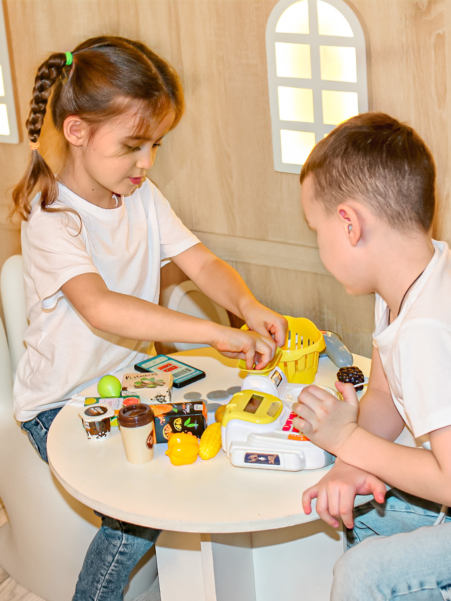 Игровой набор SHARKTOYS касса, продукты - фото 15