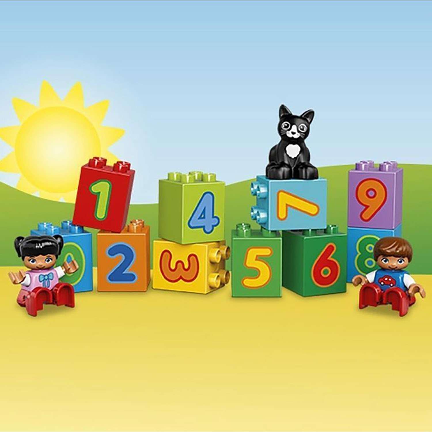 Конструктор LEGO DUPLO Считай и играй блочный - фото 7